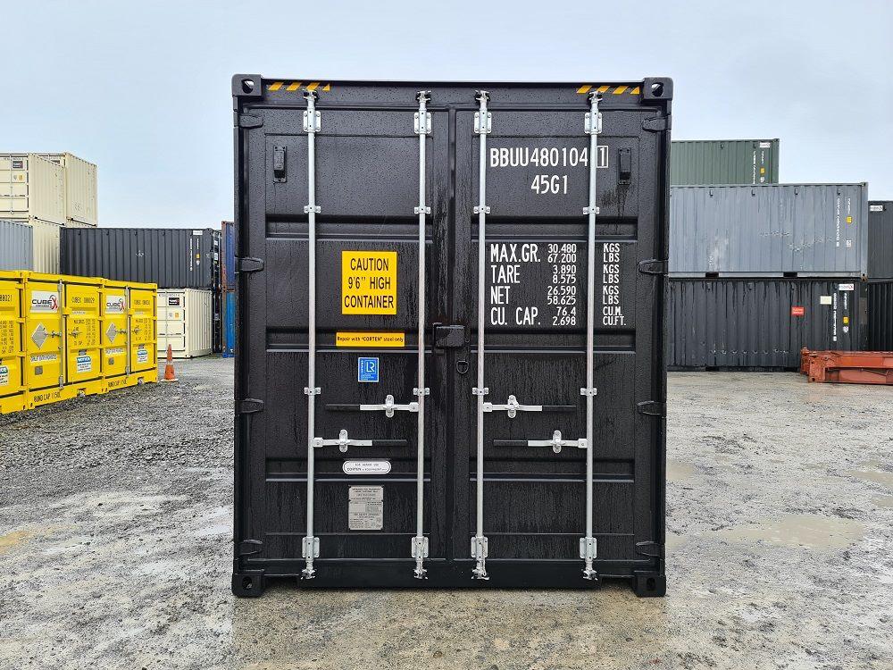 Container 40 pieds – 1er voyage