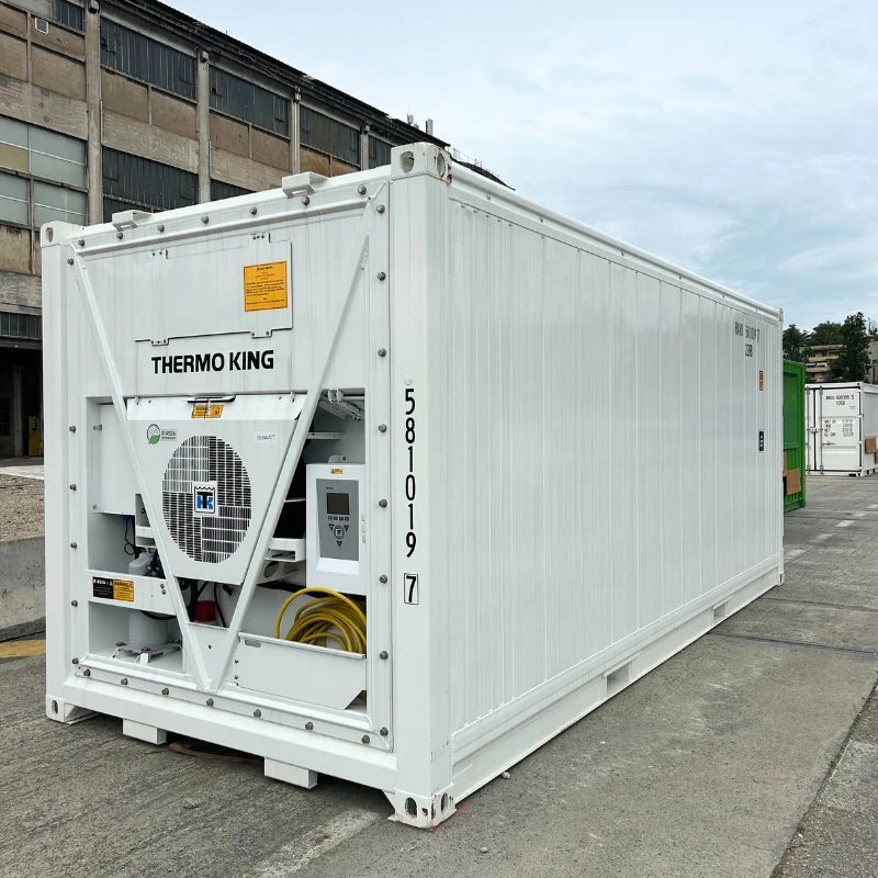 Conteneur maritime Reefer 20 pieds 1er voyage