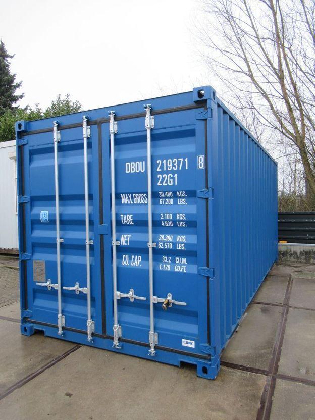 Container 20 pieds 1er voyage