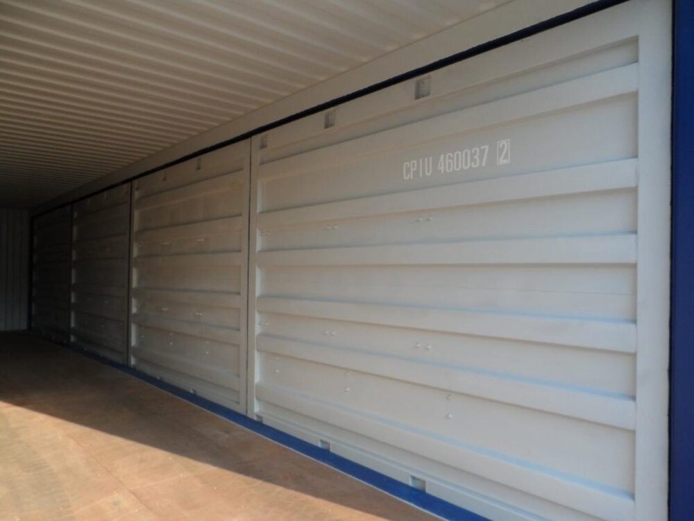Container 40 pieds High Cube – Open-Side 1er Voyage