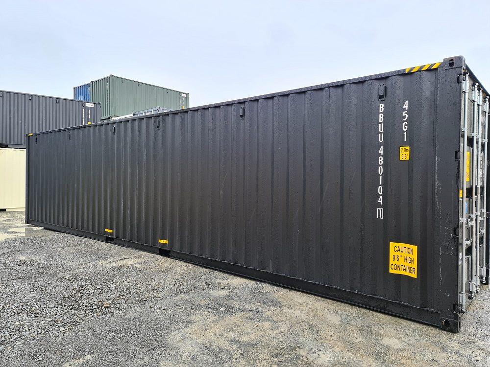Container 40 pieds – 1er voyage