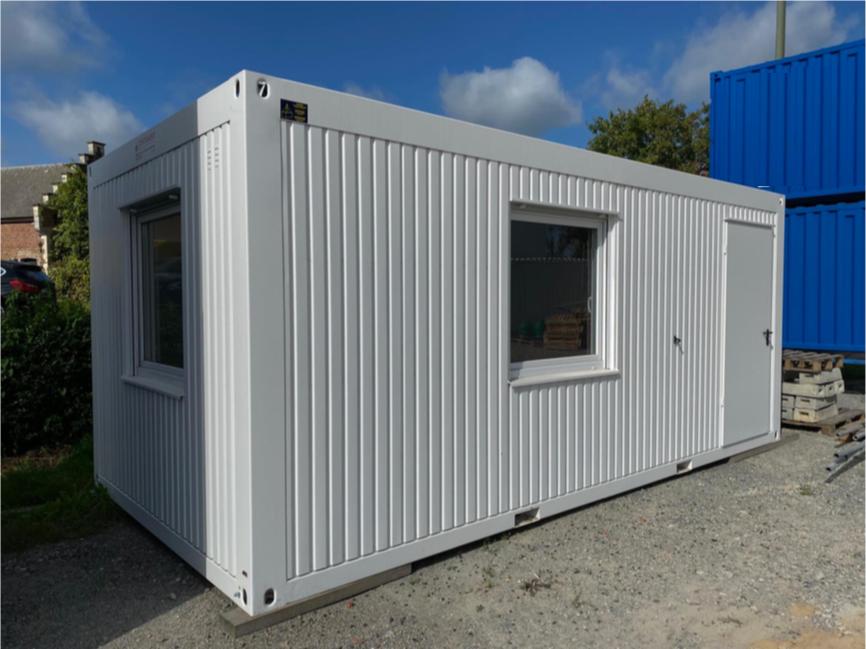 Container Bureau Blanc - 20 Pieds