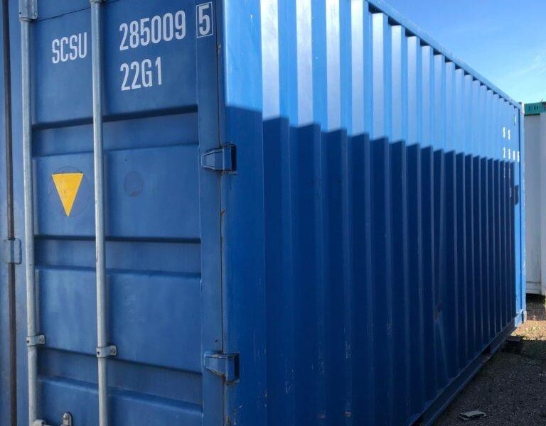 Container 20 pieds 2ᵉ voyage