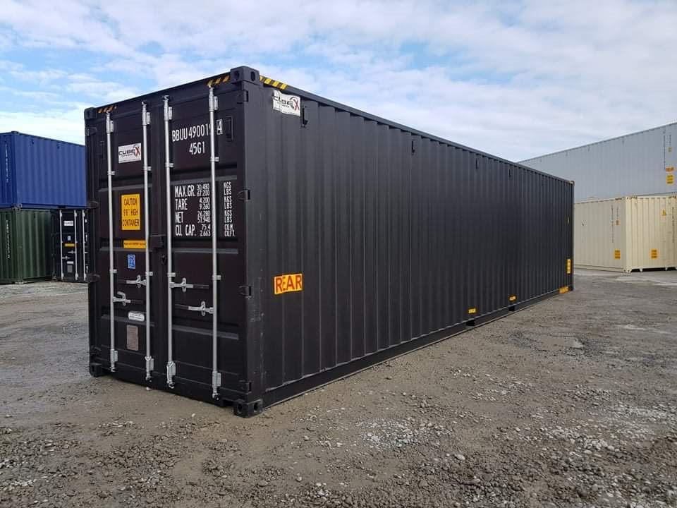 Container 40 pieds – 1er voyage