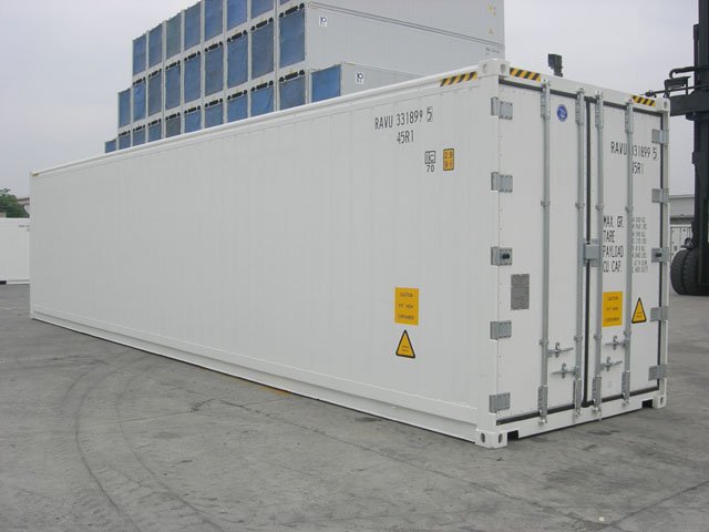 Conteneur Reefer Frigorifique 40 Pieds