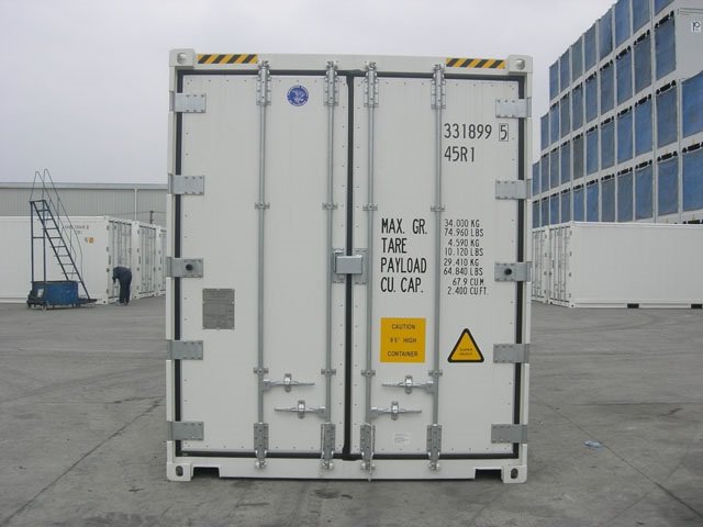Conteneur Reefer Frigorifique 40 Pieds