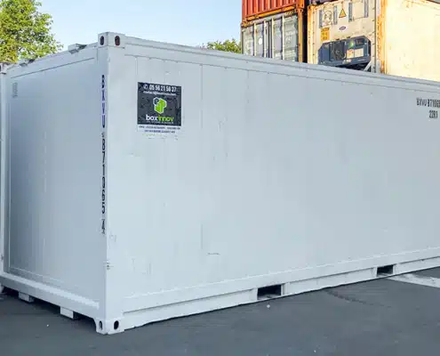 Conteneur Frigorifique Reefer 20Pieds + Groupe Froid.