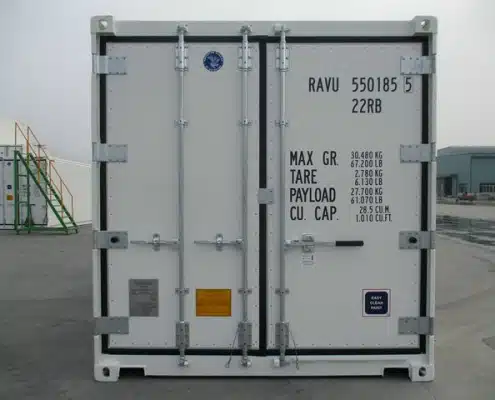 Conteneur Frigorifique Reefer 40Pieds + Groupe Froid.